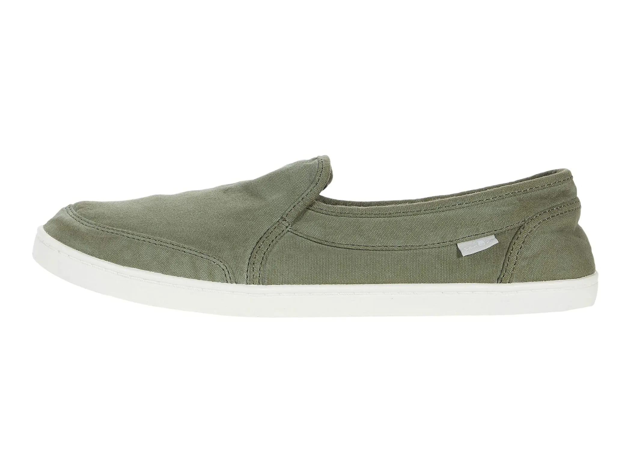 Sanuk PAIR O DICE Casual Canvas Slip On Loafers MILITARY GREEN (11, MILITARY GREEN)