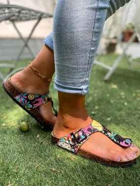 Signature T-Strap Sandals -MAIBULUN