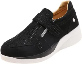 Sneaker Loafers Women Fashion Platform Comfortable Walking Shoes Lightweight Thick Rocking Bottom Shoe Footwear