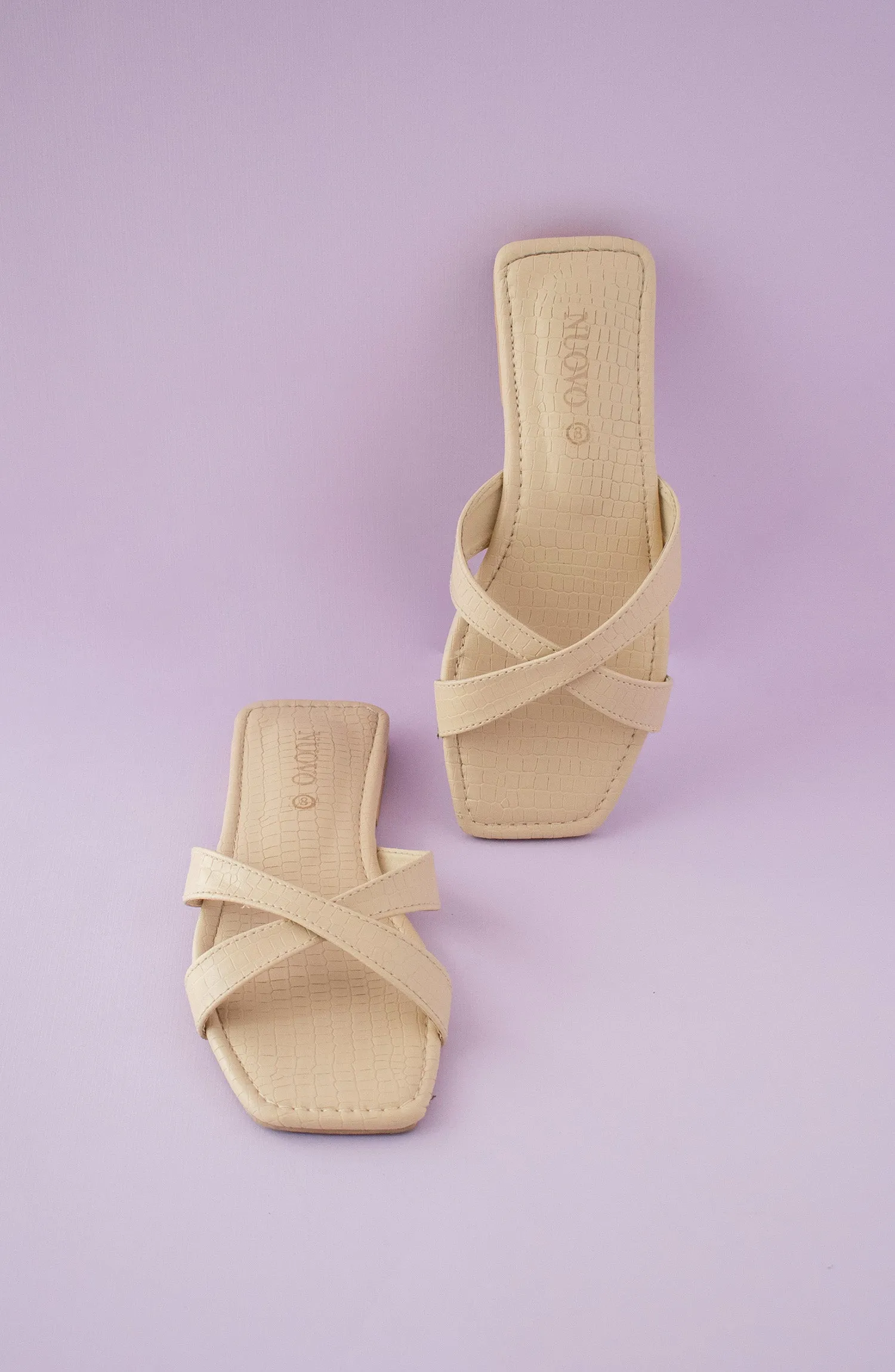 Women Slippers -  BEIGE (ORFS-100 BEIGE)