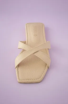 Women Slippers -  BEIGE (ORFS-100 BEIGE)