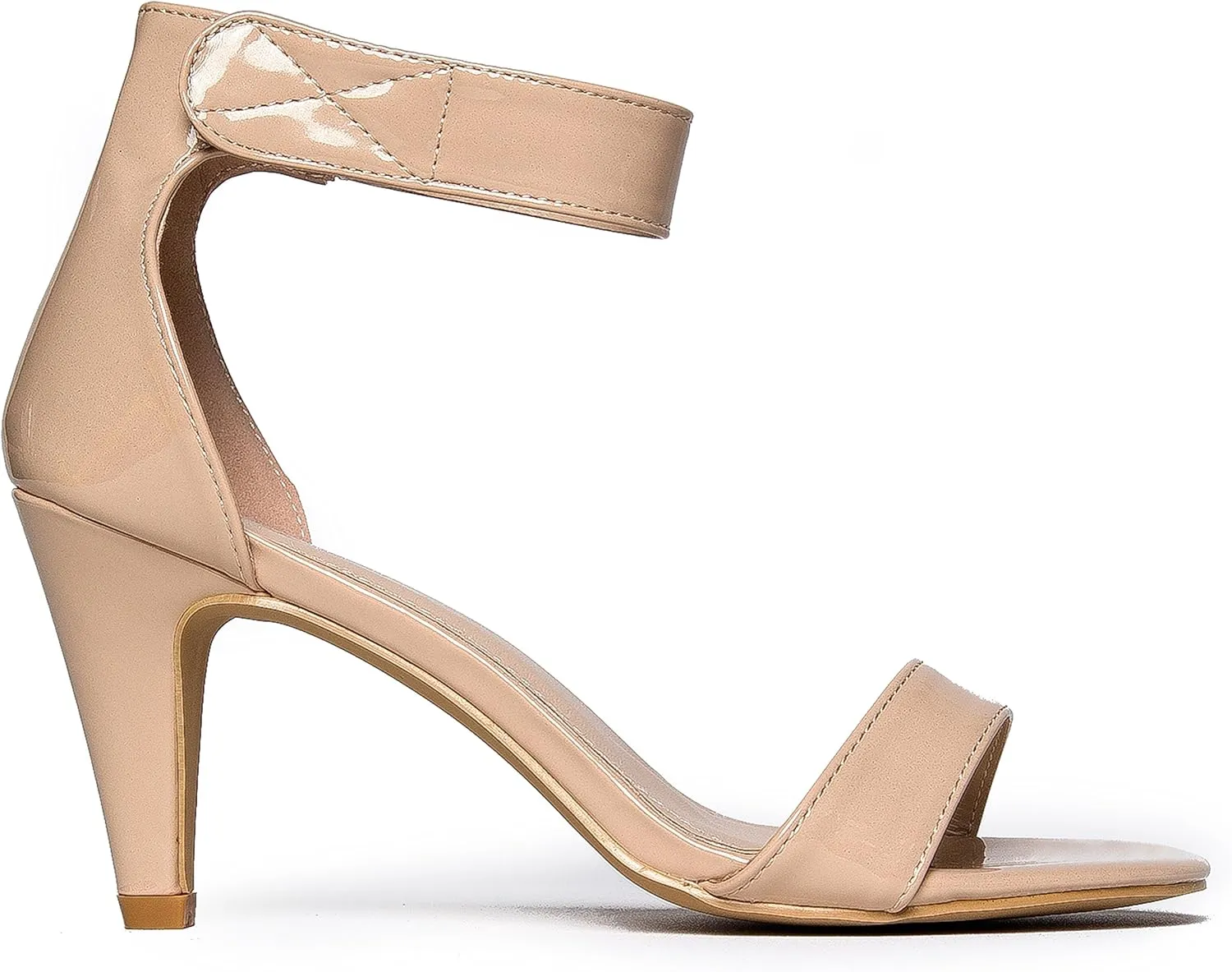 Womens Ankle Strap Open Peep Toe High Heels | Dress, Wedding, Party Heeled Sandals | Elegant, Comfortable & Strappy