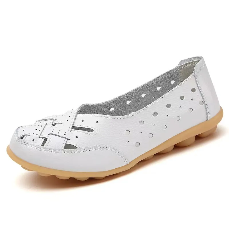 Women's Loafers In Breathable Leather