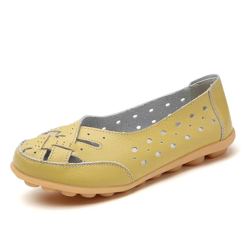 Women's Loafers In Breathable Leather
