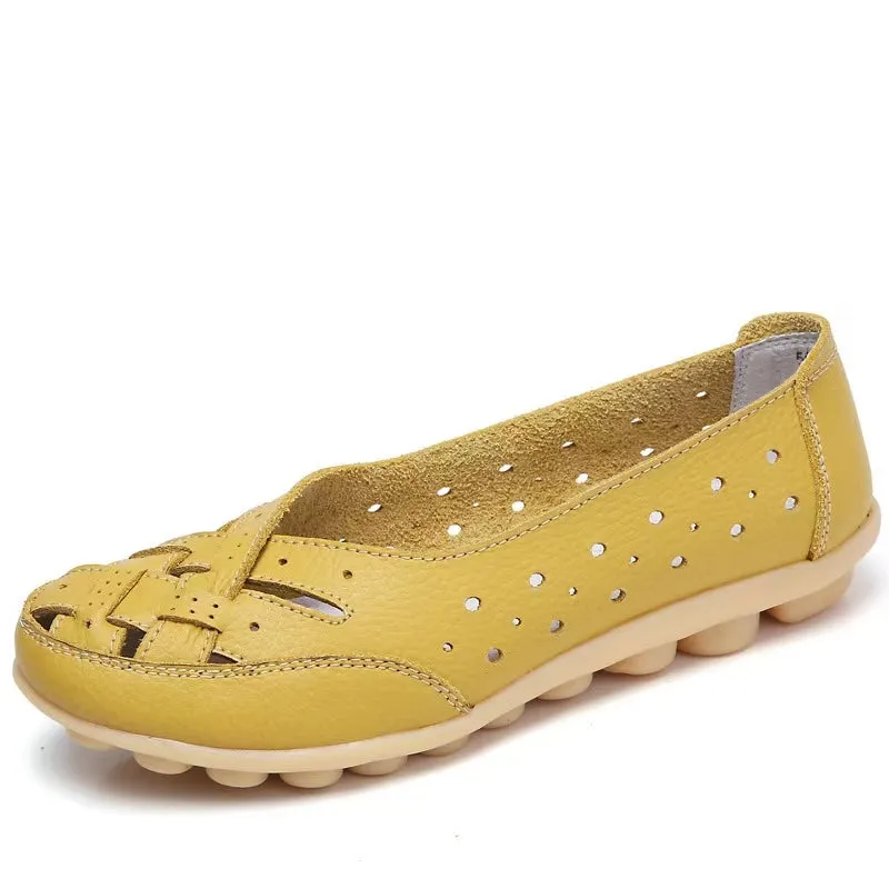 Women's Loafers In Breathable Leather
