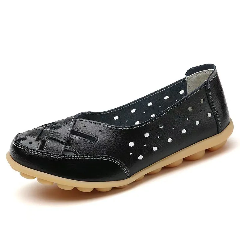 Women's Loafers In Breathable Leather