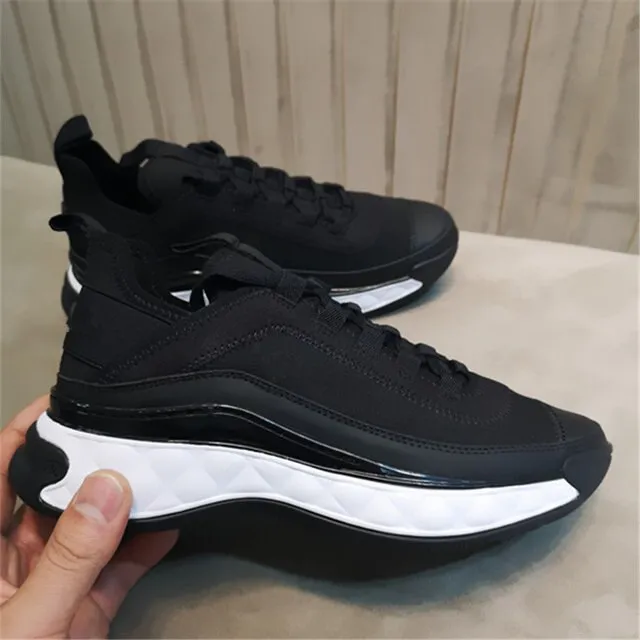 xiangtuibao  New Casual Shoes Female Sports Walking Comfortable Genuine Leather pattern high quality increased women's Sneakers Size 35-41